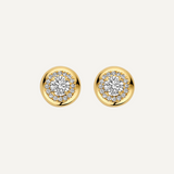 Gouden Oorknopjes Lab Grown Diamant 0.75ct