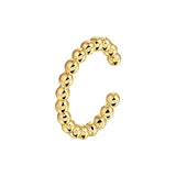 Gouden Ear Cuff Bolletjes