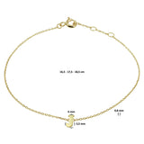 Gold Initial Bracelet