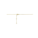 Gouden ketting met love hanger