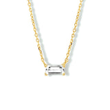 Gold Zirconia Necklace