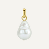 14K Gouden Barok Parelhanger - 24 mm