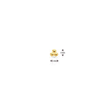 14K Gold Flatback Piercing with Triple Ball Triangle - 3 mm