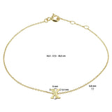 Gold Initial Bracelet
