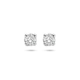 Gold Ear Studs Lab Grown Diamond 0.50ct