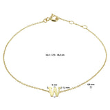 Gold Initial Bracelet