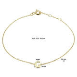 Gold Initial Bracelet
