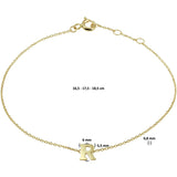 Gold Initial Bracelet