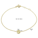 Gold Initial Bracelet