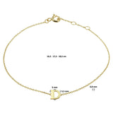 Gold Initial Bracelet