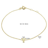 Gold Initial Bracelet