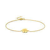 Gold Clover Bracelet