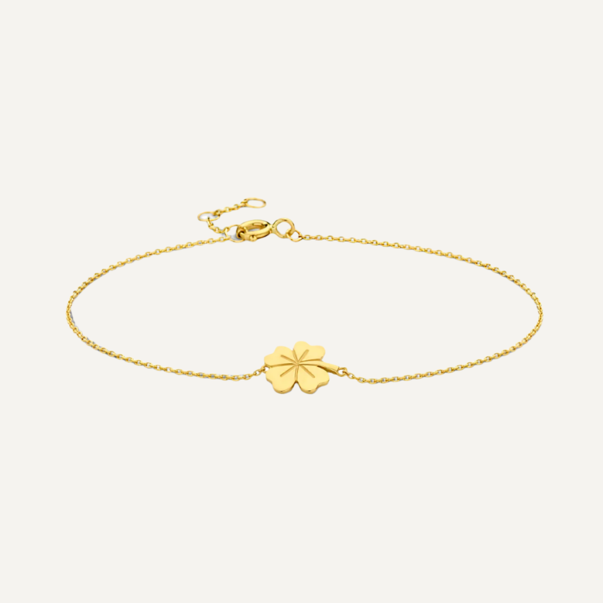 Gold Clover Bracelet