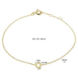 Gold Initial Bracelet