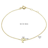 Gold Initial Bracelet