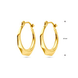 Gold Earrings Lapid