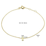 Gold Initial Bracelet