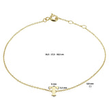 Gold Initial Bracelet
