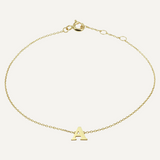 Gold Initial Bracelet