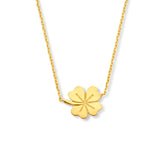 Gold Clover Necklace