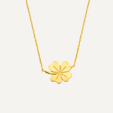 Gold Clover Necklace