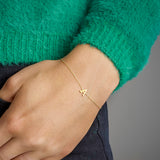 Gold Initial Bracelet