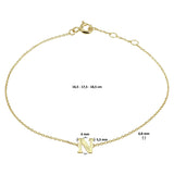 Gold Initial Bracelet